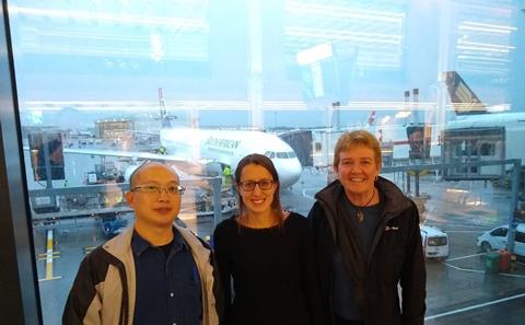 CHERISH Team en route to SA